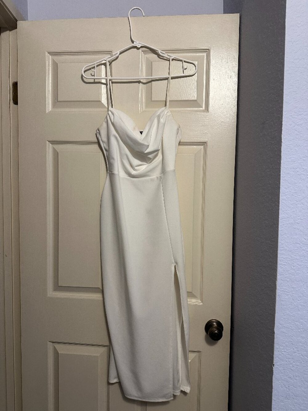 Windsor White Cocktail / Graduation Dress - Size M